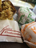 Mushroomburger menu